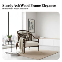 New Chinese design Minimalist Wooden Sofa Set sturdy Wood Frame Lounge Suite Modern Aesthetic Household Furniture for Homeowners, Interior Designers, Design fans, Living Room, Villa, Reception Area