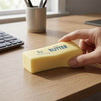 Foam-Like Salted Butter Squishy Yellow Butter Squishy Stress Relief