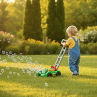 Battery-Powered Bubble Lawn Mower Wheeled Bubble Mower Outdoor for Park
