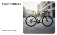 Cycle Bike Lightweight Frame Racing Cycle Bike Drop Bar Cycle Aerodynamic Design Multi-Speed Cycle Internal Wiring Routing