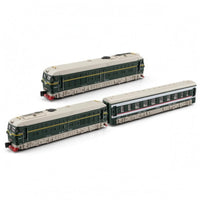 Moving Railway Locomotive Set Smoke Effect Alloy Train Model Sound Effects Electric Toy Train