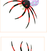 Halloween Pumpkin and Spider Inflatable Decoration 2.4m EU Plug