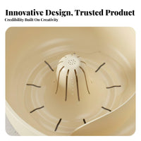 Multi-Purpose Shaped Fruit Washer Water-Saving Automatic Fruit Washer Shaped Drain Basket