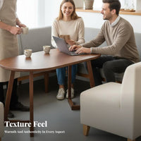 Upholstered Booth and Table Group Nordic Aesthetic Wooden Frame Dining Furniture Minimalist Design Padding Ed Comfort for Bar