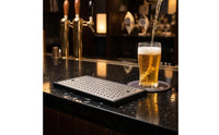 Slim Spill Catcher Tray with Perforated Top Sturdy Beer Spill Catcher Tray Commercial Washable for Homebrewers