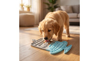 Slow Feeder Bowl with Suction Cup Silicone Slow Feeder Cake-Shaped Pedestal Pet Bowl for Pets, Cats, Floor