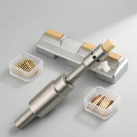Cylindrical Body Keyboard Capstan Tool Metal Capstan Insertion Tool Silver Finish