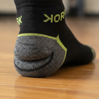 Men's Athletic Low Cut Socks Breathable Moisture Wicking Odor Resistant Ankle Socks for Summer