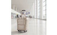 Collapsible Foldable Travel Bag with Wheels Compact Trolley Bag Portable Swivel-Wheel Suitcase Lightweight for Travelers