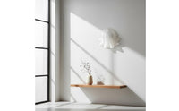 Shatterproof Lily of the Valley Light Shade Pastoral Design Lily Flower Lampshade Creamy Aesthetic Plastic Bell Lamp Cover Easy Assembly for Living Room