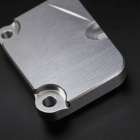 Timing Chain Tensioner Cover Plate Billet Aluminum Tensioner Cover Plate with Screws Engine Part Accurate-Fit Machined