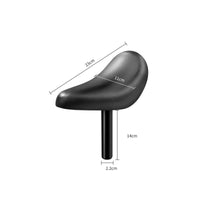 Soft and Comfortable Kids Bike Seat with Post Thick Padding Child Bike Seat Post Set Ergonomic Design