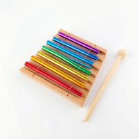 Xylophone with Mallet Educational Glockenspiel Metallophone Pleasant Xylophone with Mallets Stable for Children, Classroom