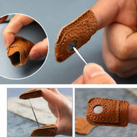 8 Pieces Thimble Assortment Long-Lasting Notions Breathable for Mending