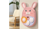 Rechargeable Wall Mounted Electronic Boxing Target Musical Electronic Punching Machine Interactive Music Boxing Target Light-up for Children, Toddlers, Beginners, Playroom, Bedroom, Home Gym