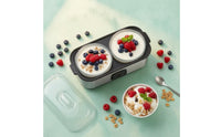 Digital Control Panel Electric Yogurt Maker Clear Lid Stainless Steel Yogurt Maker Rectangular Design Automatic Fermenter Low Power