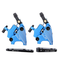 CNC-Machined Flat Mount Disc Brake Caliper Lightweight Hydraulic Disc Brake Caliper Smooth Hardware Quiet for Commuters