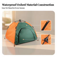 Foldable Pet Tent Lightweight Compact Foldable Dog Tent