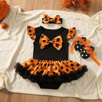3 Pieces Flutter Sleeve Tutu Romper Soft & Comfortable for Photoshoot
