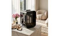 Temperature Controlled Mini Fridge with Digital Display Compact Mini Fridge Two-in-oneUse Portable Refrigerator Quiet for Bedroom