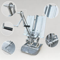 Manual 2-Row Rice Transplanter for Paddy Fields