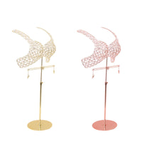 Half Body Lingerie Display Effortlessly to Clean Bra and Panty Display Stand Adjustable Underwear Mannequin for Clothing Store