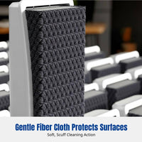 Magnetic Whiteboard Eraser, Fabric Blackboard Cleaner, Durable Board Wiper, Easy-Clean Back, Random Color