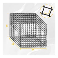 Long-Lasting Large Hay Net Bag Easy to Fill Horse Hay Feeder Net Abrasion Resistant Farm Supply Treated for Stable, Barn