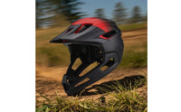 Bike Helmet with Detachable Chin Guard CE Certified Helmet with Detachable Chin Bar Impact-Resistant Removable