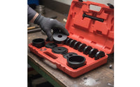 Wheel Hub and Bearing Press Set Heavy Duty Bearing Remover Tool Kit Universal Wheel Hub Remover for Garage