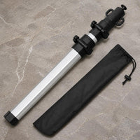 Outdoor Aluminum Alloy Telescopic Tarp Pole for Camping Tent Awning Support 2.3-2.6m Lightweight