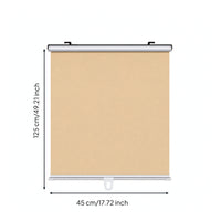 Car Window Sun Shade Protection Car Window Shade with Suction Cups Roller Sunshade Pull-down Retractable for Drivers
