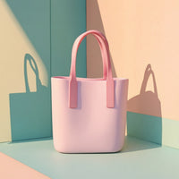 Waterproof EVA Tote Bag Molded Lunch Tote Bag Lightweight Simple for Commuting