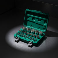 21 Pieces Socket Wrench Set Portable Socket Set Polished for Mechanics