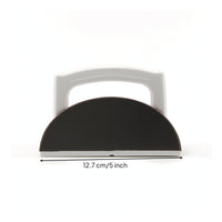 Inside Corner Sander Self-Adhesive Corner Sanding Frame Sanding Frame with Hand Grip Semi-Circular Handheld