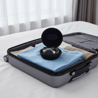 Hard Shell Watch Case Impact-Resistant-Resistant Portable Watch Storage Box Fastener Closure for Travelers