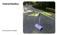 Auto-Balancing Butterfly Toy Handmade Balancing Bamboo Butterfly Desk Decoration Educational Nostalgic for Children, Classroom