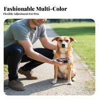 Canvas Dog Color Block Design Adjustable Dog Sturdy for Dogs, Young Dogs, Training, Daily Use, Outdoor
