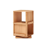 360-Degree Rotation Revolving book storage unit Nordic design Multi-Tier Rotating book storage unit Space-Saving children's Furniture Large Capacity for Toddlers, Parents, Students, Playroom, Nursery, Small Spaces, Kindergarten