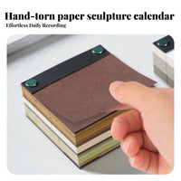 Creative Gift Paper Carving Memo Block Decorative 3D Memo Pad Aesthetic Design for Students, Professionals, Home Decor, Workplace, Workspace