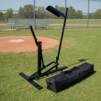 Foot-Operated Pitching Machine Portable Baseball Pitching Machine Accurate Batting for Coaches