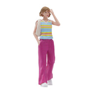 Female Figure Dopamine Girl Style Painted Diorama Figure High Detailed Resin Woman Figurine for Display Cases
