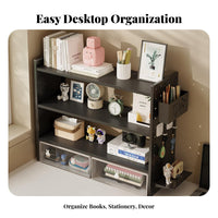 Pegboard Desk organizer with Drawer Space-Saving Pegboard Shelf System for Children