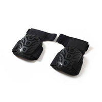 Hard-Cover Knee Pads Matte Black Impact-Resistant Knee Pads Set Non-Slip Leg Protectors