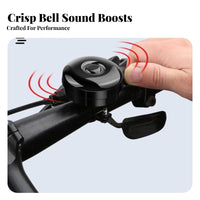 Easy To Install Cycle Bell Universal Fit Mountain Bike Bell Long-Lasting for Cyclists, Commuters, City Commuting, Leisure Riding, Outdoor