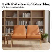 adaptable assortment Wooden Frame Sofa and Table Group Modern Minimalist & design Cafe Furniture Comfortable Upholstered seat paddings business Furnishing for Interior Designers, Business Owners, Tea Shop Shop, Waiting Room, Office Reception