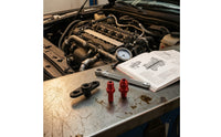 Fuel Pressure Regulator Adapter Anodized Fuel Rail Adapter Machined Compatible for Car Enthusiasts, Engine Bay