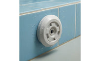 Glue-in Straight-Through Pool Fitting ABS Plastic Pool Inlet Fitting PVC Pipe Low-Profile