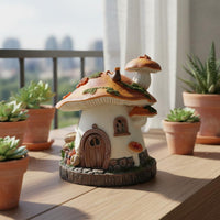 Toadstool House Light Automatic On/deactivate Light-up Toadstool Figurine