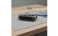 Ready to Display 1:72 Scale German Assault Highly Collectible WWII StuG III F Model for Collectors, Desk Decoration, Scene Setting Building